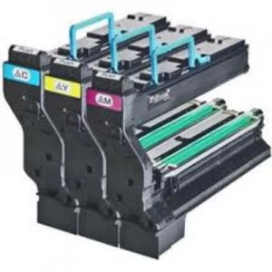 Image of Konica Minolta 1710606002 Tri Colour Laser Toner Ink Cartridge