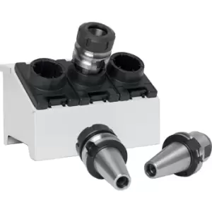 Image of 15002059.16 ISO/BT40 3 LO C. Tool Block C/W Inserts