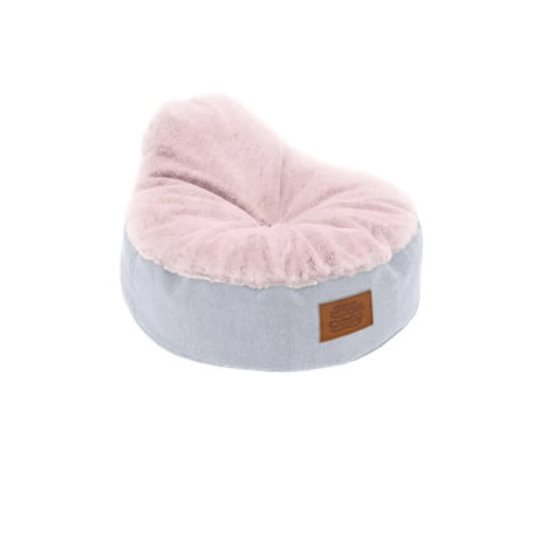 Image of Snug & Cosy Pets The Snug And Cosy Lazy Sofa Pink 58Cm X 32Cm