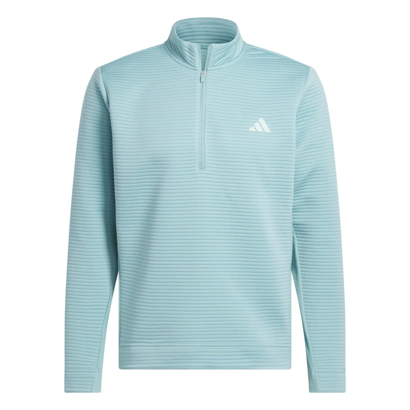 Image of adidas Mens Ult365 DWR TXT Pullover Mint Tone F21 male M