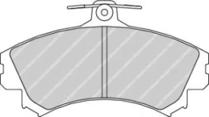 Image of Ferodo FDB1738 Brake Pad Set Front Axle Premier Car