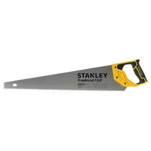 Image of Stanley Tools Universal Tradecut Handsaw 550mm (22in) 7tpi