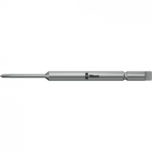 Image of Wera 851/9C 4mm Halfmoon Direct Drive Phillips Screwdriver Bits PH1 64mm Pack of 1