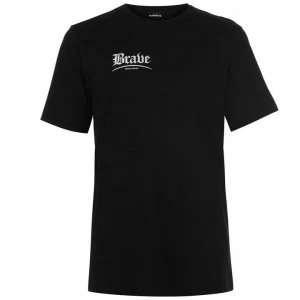 Image of Diesel Brave Chest T Shirt - Black 900