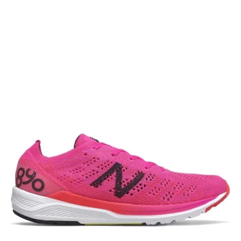 Image of New Balance 890v7 Running Trainers Ladies - Pink