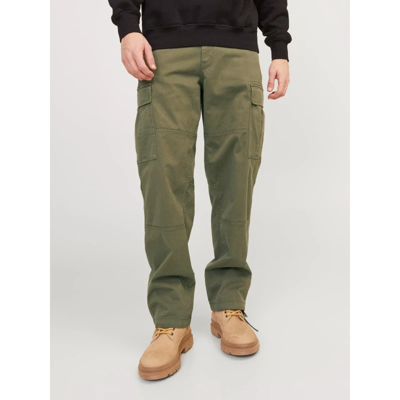 Image of Jack and Jones Harlow Cargo Trouser - Green Green 30 R