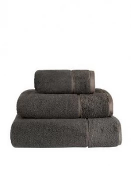 Image of Panda London : Panda Bamboo Bath Towel - Urban Grey