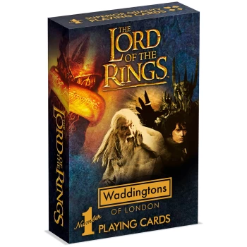 Image of Waddingtons Number 1 Playing Cards - Lord of the Rings Edition