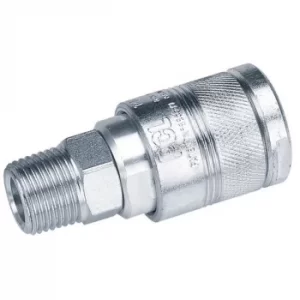 Image of Draper 1/2" BSP Male Thread Air Line Coupling (Sold Loose)