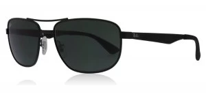Image of Ray-Ban RB3528 Sunglasses Matte Black 006/71 58mm