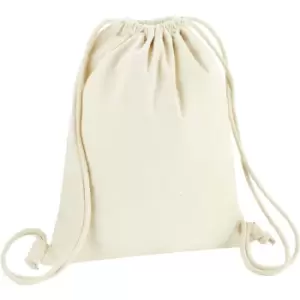 Image of Revive Recycled Drawstring Bag (One Size) (Natural) - Westford Mill