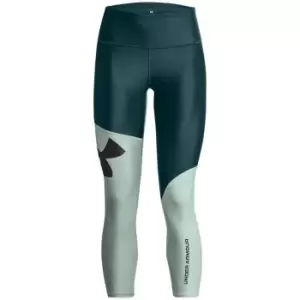 Image of Under Armour Colour Block Ankle Leggings Womens - Green