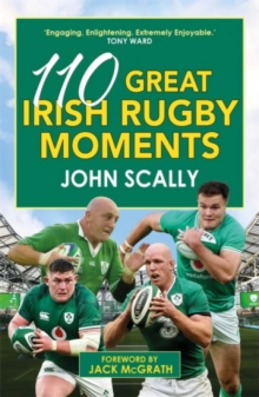 Image of 110 Great Irish Rugby Moments Paperback / softback