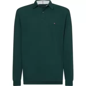 Image of Tommy Hilfiger 1985 Long Sleeve Polo Shirt - Green