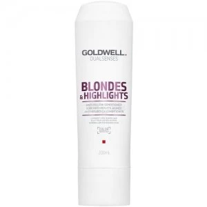 Image of Goldwell DualSenses Blondes&Highlights Anti-Yellow Hair Conditioner 200ml