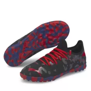 Image of Puma Future 4.1 Childrens Astro Turf Trainers - Black