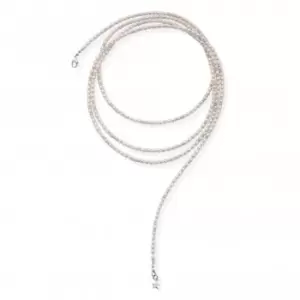 Image of Confetti Falls Silver Pearl Necklace SNCONFETTI