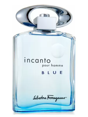 Image of Salvatore Ferragamo Incanto Pour Homme Blue Eau de Toilette For Him 100ml