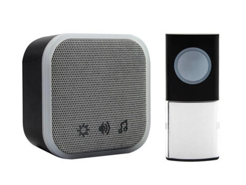 Image of Uni-Com Portable Door Chime - Black UNC68471