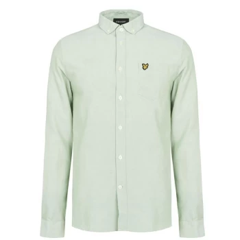Image of Lyle and Scott Oxford Shirt - Green