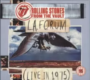 Image of The Rolling Stones L.A. Forum - Live In 1975 2014 UK 3-disc CD/DVD Set EAGDV038