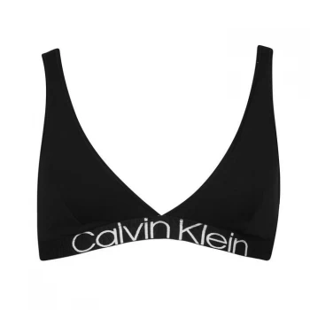 Image of Calvin Klein Eco Cotton Triangle Bea - Black
