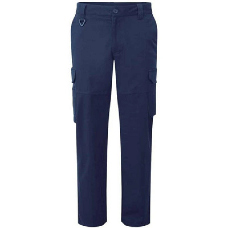 Image of Premier Premier Men Stretchchecker Cargo Trousers in Navy Size: 4X-Large Navy 4XL Male 5063693809935