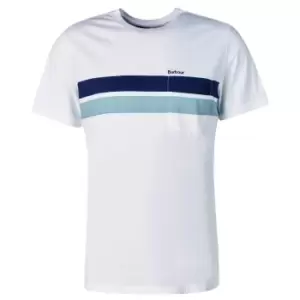 Image of Barbour Mens Tindale Tee White XL