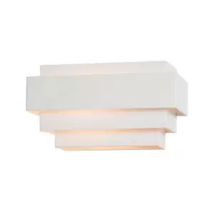 Image of Larissa Kos Sconce Wall Lamp 1 Light Aluminium White