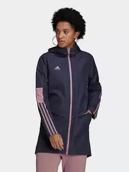 Image of adidas Tiro Parka, Purple Size M Women