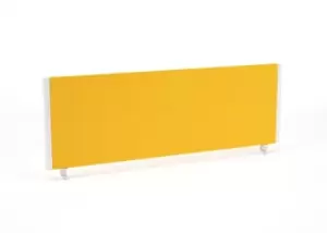 Image of Impulse/Evolve Plus Bench Screen 1200 Bespoke Senna Yellow White Frame