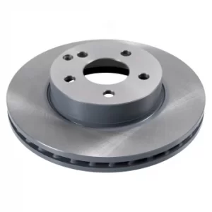 Image of Pair of Brake Discs 30550 by Febi Bilstein Front Axle