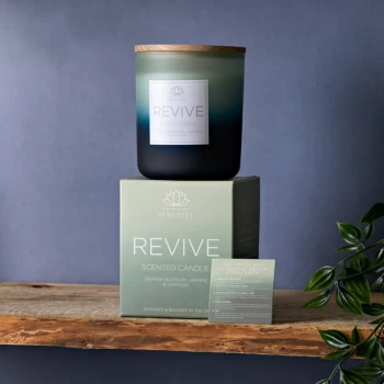 Image of Serenity Revive 270g Candle - Orange Blossom, Jasmine & Saff