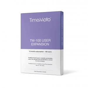 Image of Safescan TimeMoto User Expansion 100 Users for Cloud Cloud Plus Time