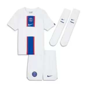 Image of Nike Paris Saint Germain Third Minikit 2022 2023 Infants - White
