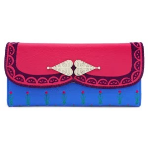 Image of Loungefly Disney Frozen Anna Trifold Wallet
