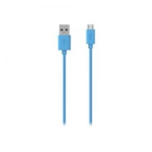 Image of Belkin MixIt Colour Range Micro USB Cable 2m - Blue