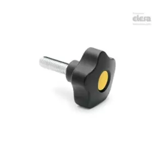 Image of ELESA Lobe knob-VCT.40 p-M8x70-C3 Grey