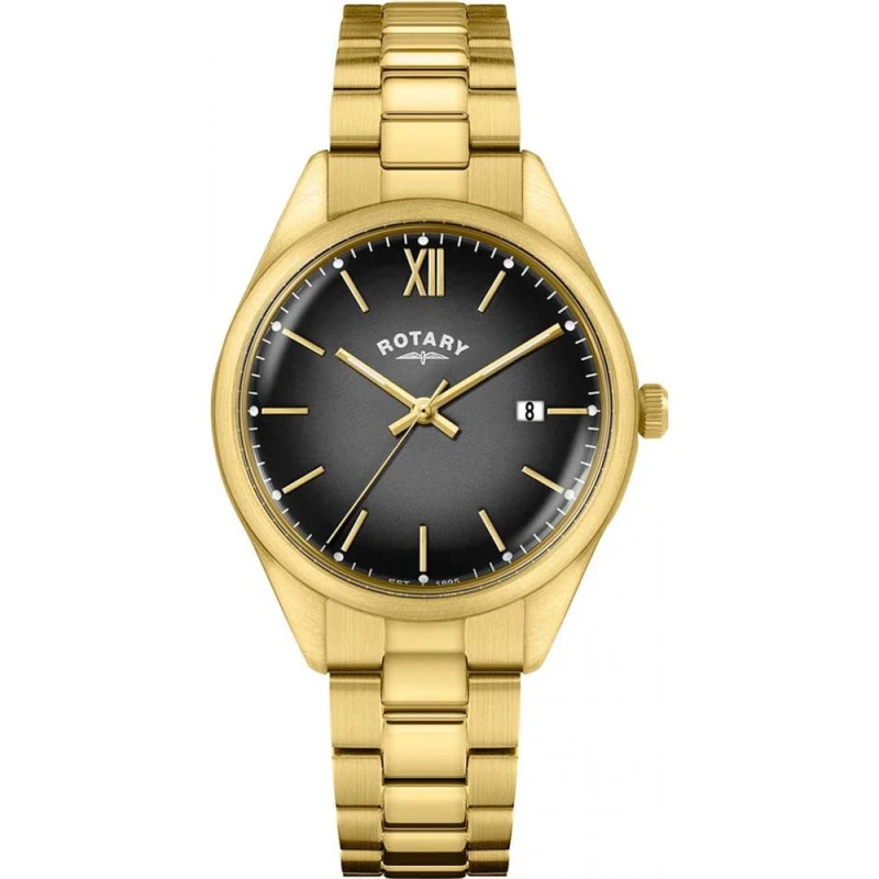 Image of Rotary RGB10003/74 Heritage Gold Tone Bracelet Watch - W13299