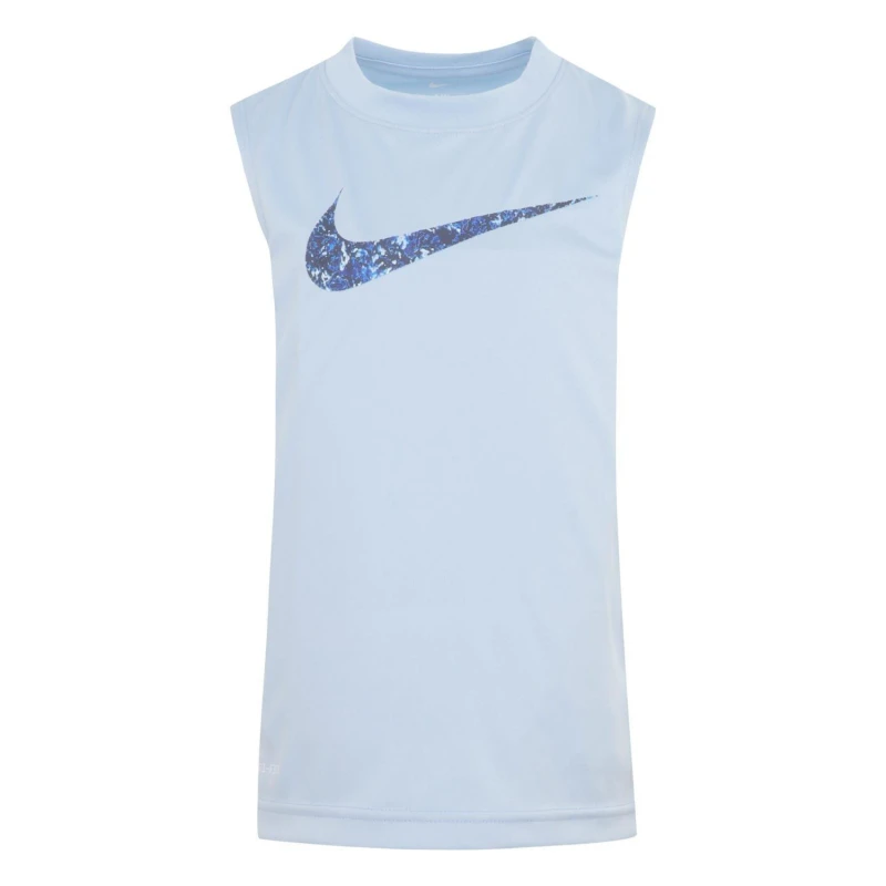 Image of Nike ADP Swoosh Tank Top Blue female 6