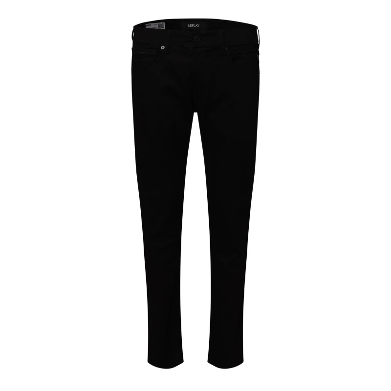 Image of Replay Grover Straight-Fit Jeans Black male 36S
