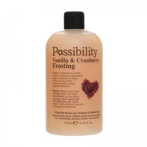Image of Possibility Vanilla Cranberry Body Wash Bath Foam