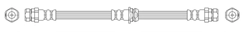 Image of K&K FT0119 Brake Hose Brake Hose (83)