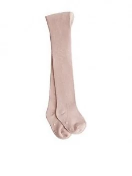 Image of Mango Baby Girls Tights - Pink
