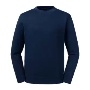 Image of Russell Unisex Adults Pure Organic Reversible Sweatshirt (XXL) (French Navy)