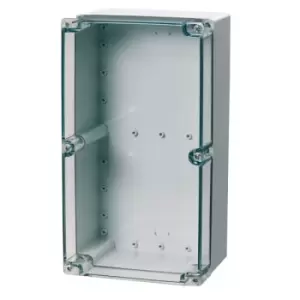 Image of Fibox 7022851 PCT 16x36x10cm Enclosure, PC Clear transparent cover