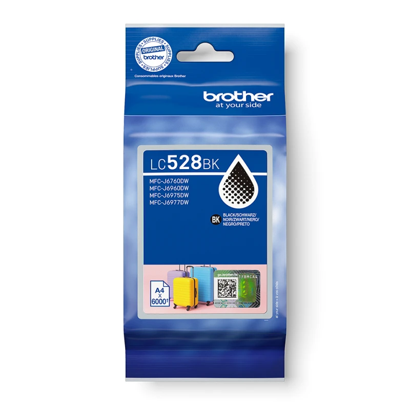 Image of Brother LC-528BK Ink cartridge Black extra High-Capacity. 6K pages ISO