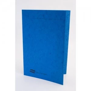 Image of Europa Square Cut Folder 349x242mm Blue PK50