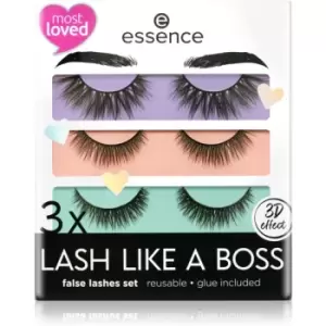 Image of Essence Lash Like a Boss false eyelashes 01 Limitless+Unique+Stunning (economy pack)