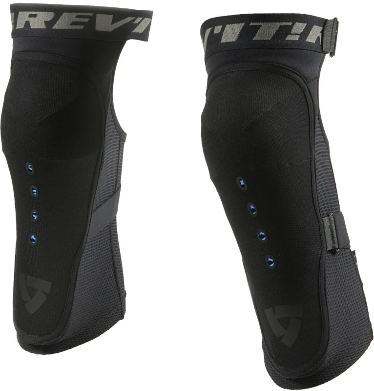 Image of REV'IT! Scram Black Motorcycle Knee Protector Size L